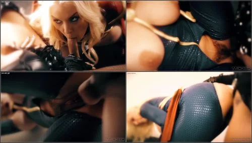 Captain Marvel XXX - Aubrey Kate - Shemale Cosplay