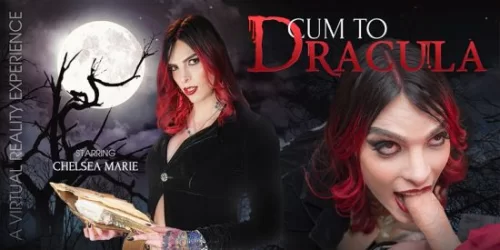 Chelsea Marie - Shemale Cum To Dracula - VRBTrans